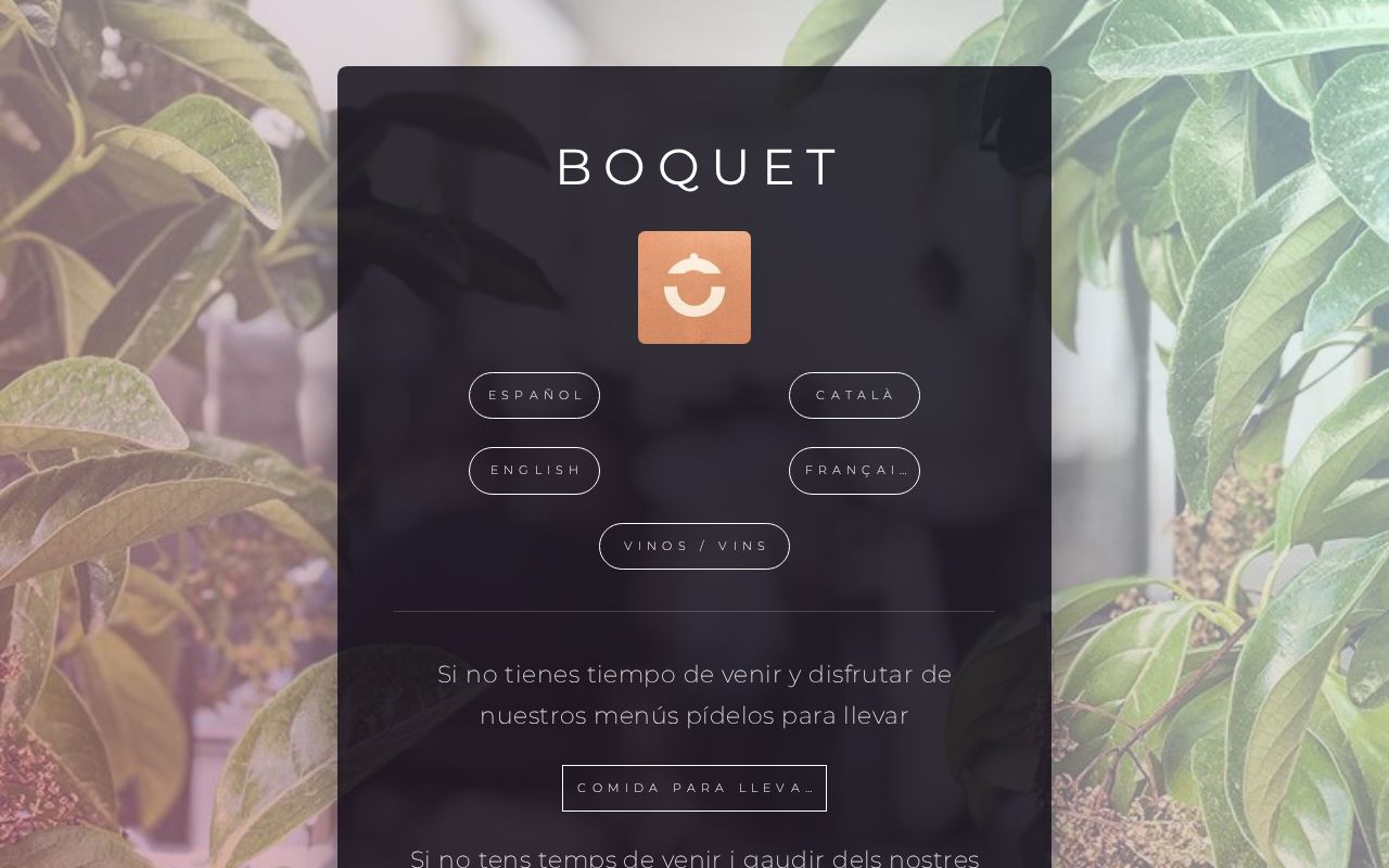 Boquet Restaurant en Salou